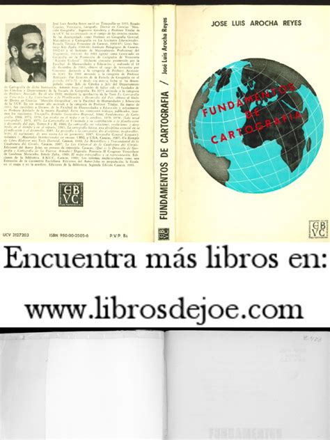 PDF Cartografía Fundamentos de Cartografía Jose Luis Arocha Reyes