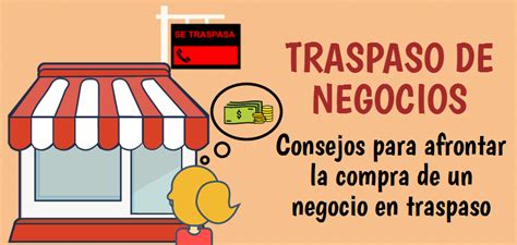 Traspaso De Negocios Consejos Para Afrontar La Compra De Un Negocio En