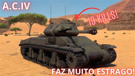 ESSE TANQUE E MUITO OP A C IV WAR THUNDER PT BR YouTube