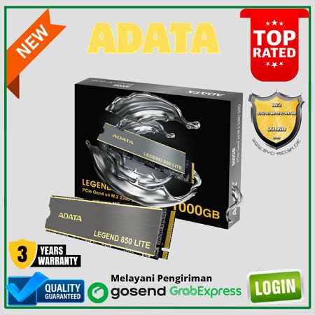 Jual SSD ADATA LEGEND 850 LITE 1TB SSD M 2 NVMe PCIe Gen 4x4 Shopee