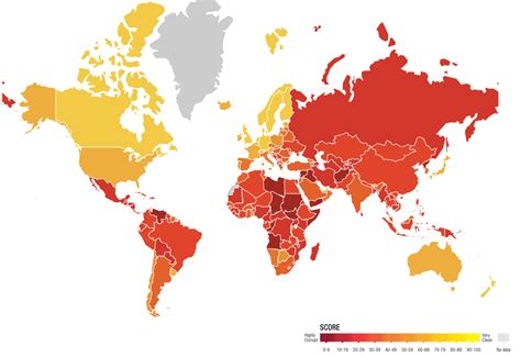 Corruption Perceptions Index 2018 Rmapporn