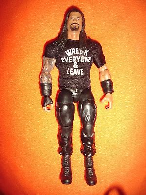 ROMAN REIGNS FIGURE WWE ELITE WRESTLING MATTEL RARE NXT WRECK EVERYONE