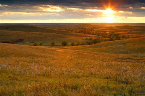 Beautiful Kansas Flint Hills Scenic Scenic Byway