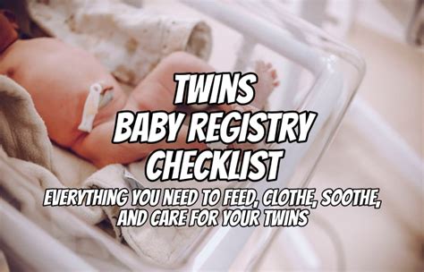 Twins Baby Registry Checklist 2024 Update Dads Guide To Twins