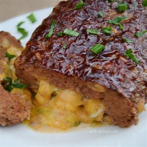 Cheese Stuffed Meatloaf | With A Blast