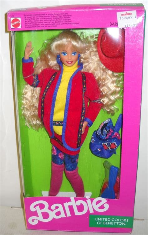 United Colors Of Benetton Kira Barbie Doll Vintage Mattel For