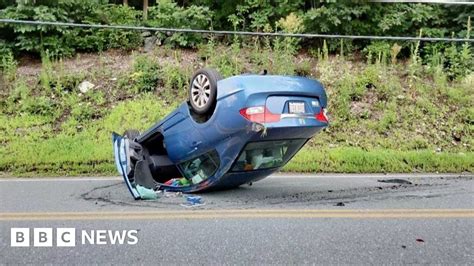 Eyewitness Dash Cam Captures Moment Of Texting While Driving Crash