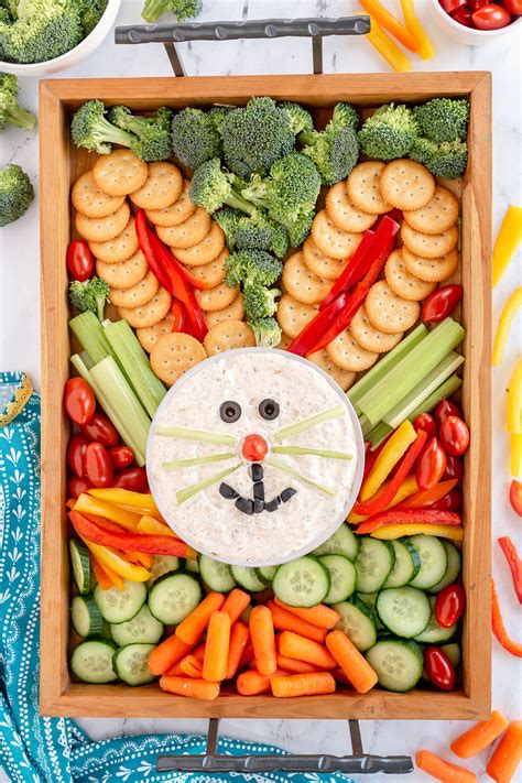 Easter Bunny Veggie Tray Made To Be A Momma