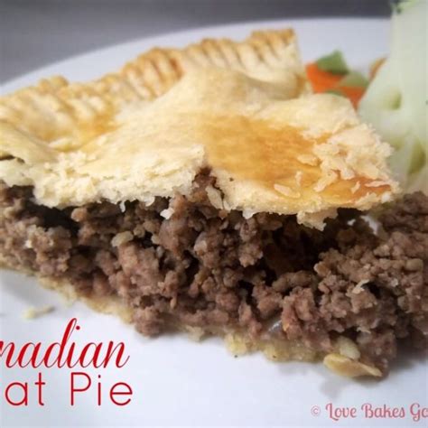 Canadian Meat Pie - Love Bakes Good Cakes