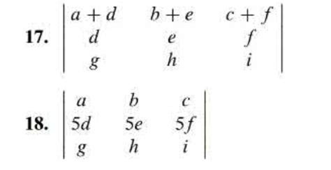 Solved Find The Determinants In Exercises Where Chegg