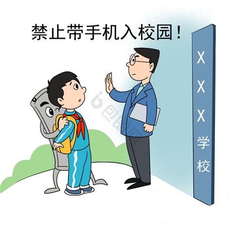 上学女学生图片 包图网