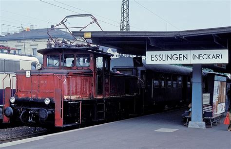 163 002 Esslingen 04 06 77 Foto A Bockstadt Bahnbilder Von W H