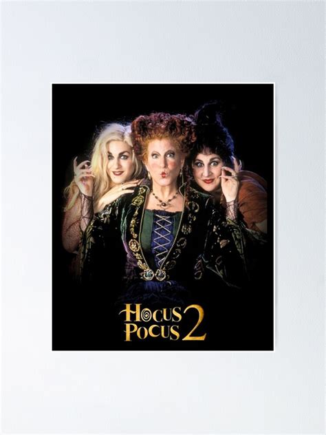 "Hocus Pocus 2 " Poster for Sale by wlinder | Redbubble