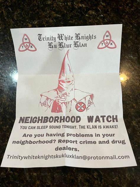 Mt Sterling Police Investigating Kkk Flyers Found In Neighborhoods