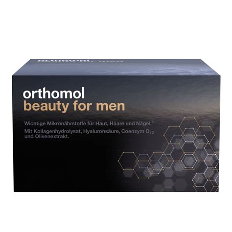 Orthomol Beauty For Men Unterst Tzt Haut Haare Und N Gel Bei M Nnern