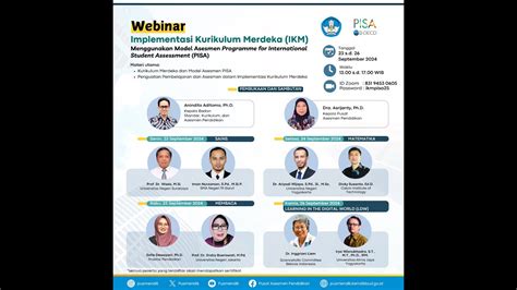 Webinar Implementasi Kurikulum Merdeka IKM Menggunakan Model Asesmen