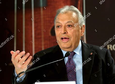 Zubin Mehta Maestro Zubin Mehta Speaks Editorial Stock Photo Stock