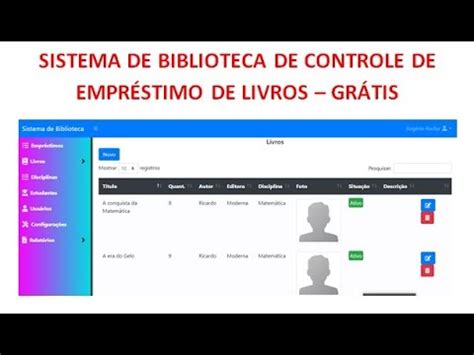 Em Um Sistema De Gerenciamento De Biblioteca Uma Função Recursiva - Sistema de gerenciamento de bibliotecas grátis, php, mysql e javascript ...