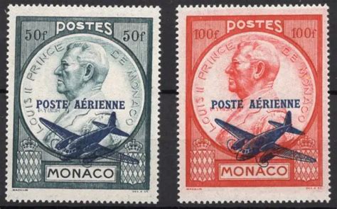 Timbres Monaco Ann E Poste A Rienne S Rie N Neuf Eur