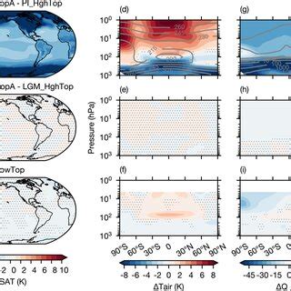 A Changes In The Annual Mean Surface Air Temperature SAT