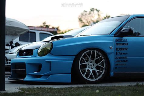 Subaru Wrx Wheel Offset Tucked Air Suspension Custom