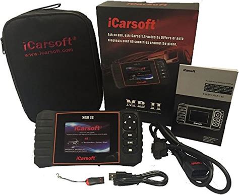 Amazon Fr ICarsoft MB II Appareil De Diagnostique OBD2 Benz Pour Lire