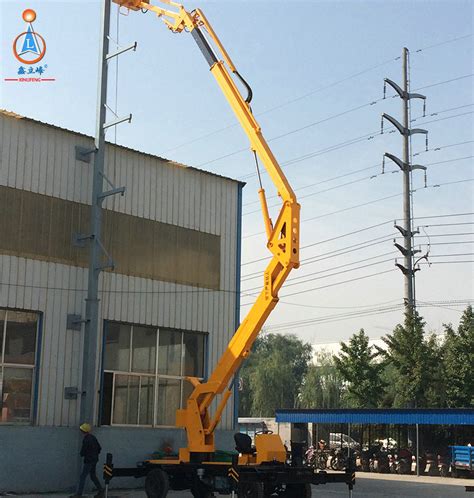 Telescopic Lift 10 Meters Hydraulic Crank Arm Type Automatic Aerial