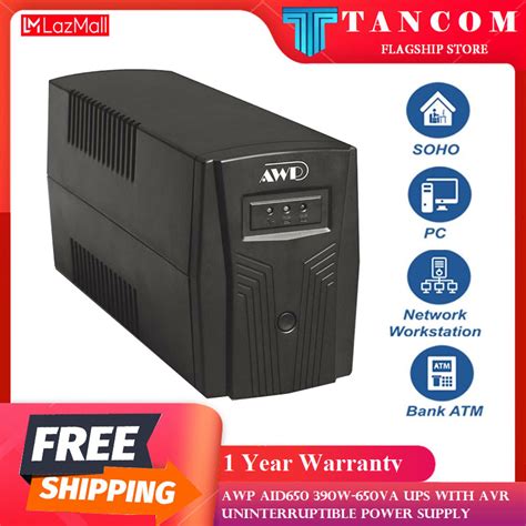 Awp Aid Aide W Va Ups With Avr Uninterruptible Power Supply