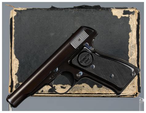 At Auction Remington Umc Model 51 Semi Automatic Pistol With Box