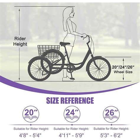 Slsy Adult Tricycle Speed Three Wheel Bikes For Seniors Sports