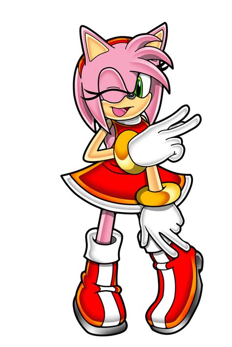 Amy Rose Color By Zeror102 On Deviantart