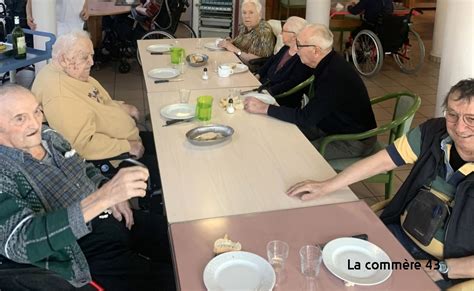 Saint Maurice de Lignon des tripes au petit déjeuner à l Ehpad La