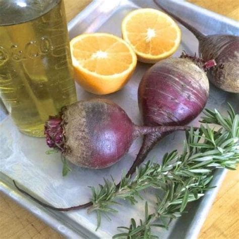 Roasted Beets With Orange And Rosemary The Lemon Bowl®