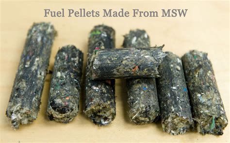 Make Fuel Pellets From Municipal Solid Waste