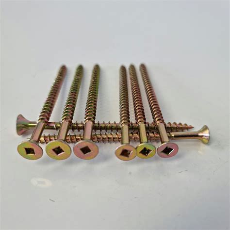 Wood Screws Yellow Zinc Plated Signcan