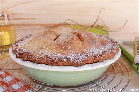 American Apple Pie Pastel De Manzana Americano Mis Dulces Joyas