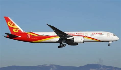 Hainan Airlines Fleet Boeing 787 9 Dreamliner Details And Pictures