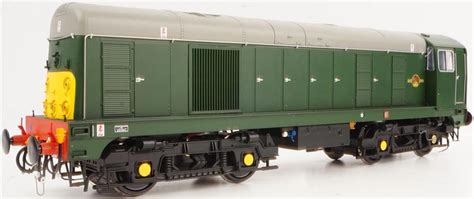 Heljan O Gauge 2000 Br Class 20 Bo Bo Diesel Locomotive Disc Headcode Br Green With Small Yellow