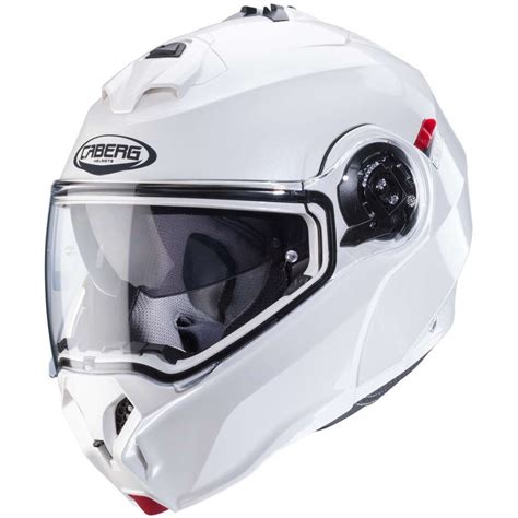 Casco Moto Modulare Omologato P J Caberg Duke Evo Bianco Metal Vendita