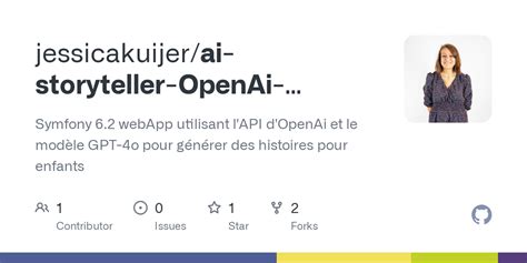 GitHub Jessicakuijer Ai Storyteller OpenAi ChatGPT Symfony 6 2