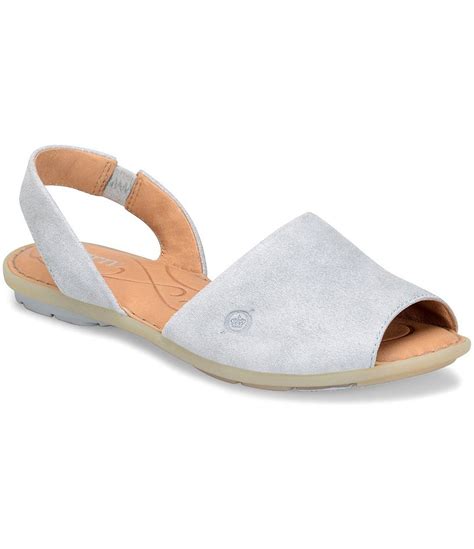 Born Trang Distressed Leather Sandals Dillards