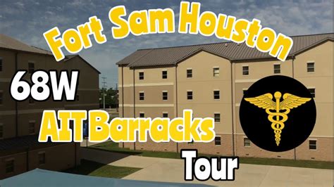 Army 68W AIT Barracks Tour | Fort Sam Houston - YouTube