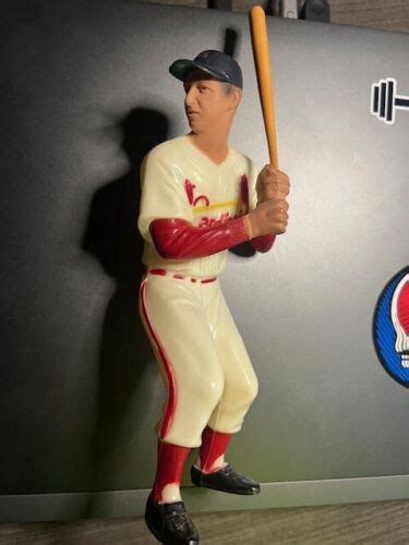 1958 1962 Hartland Plastics Baseball Statue Stan Musial With Original