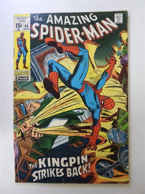 The Amazing Spider Man Vg Condition Moisture Damage