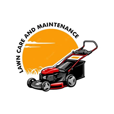 Premium Vector | Lawn mower - lawn care and service illustration logo ...