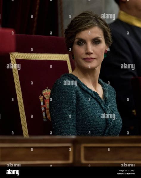 Madrid Sus Majestades Los Reyes El Rey Felipe Vi Y La