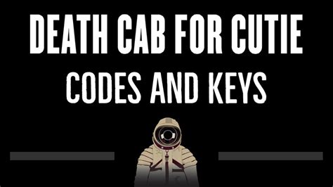 Death Cab For Cutie • Codes And Keys Cc 🎤 [karaoke] [instrumental Lyrics] Youtube