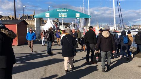 Ambiance Avant Le D Part De La Route Du Rhum Avec Le Skipper Louis