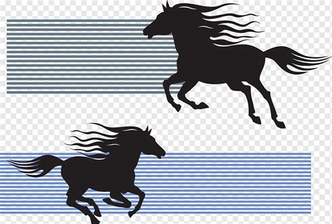 Galloping Horse Silhouette