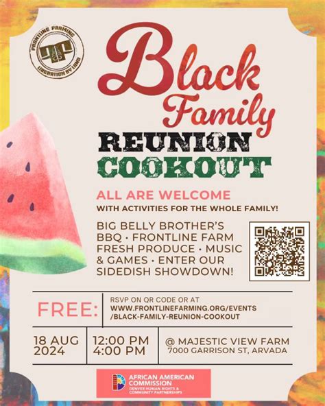 Black Family Reunion Cookout | FLF Website